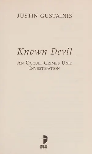 Cover of Known Devil