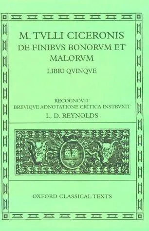 Cover of De finibus bonorum et malorum
