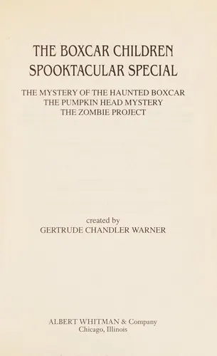 Cover of The Boxcar Children spooktacular special