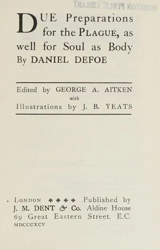 Cover of Due preparations for the plague, as well for soul as body