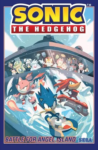 Cover of Sonic the Hedgehog, Vol. 3: Battle For Angel Island