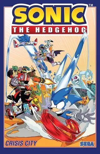 Cover of Sonic the Hedgehog, Vol. 5: Crisis City