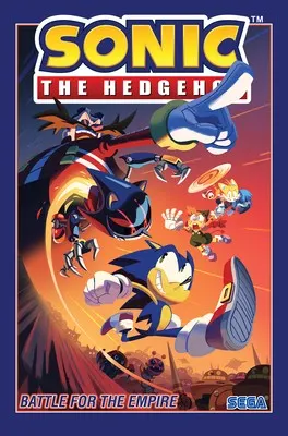 Cover of Sonic The Hedgehog, Vol. 13: Battle for the Empire