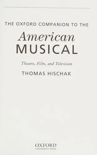 Cover of The Oxford companion to the American musical