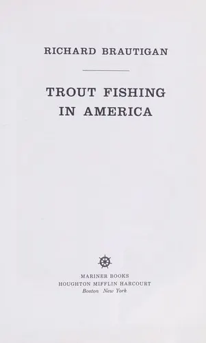 Cover of Trout Fishing in America