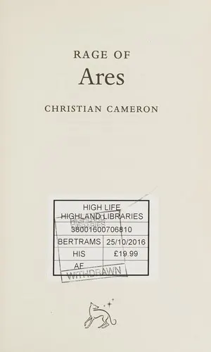 Cover of The Rage of Ares