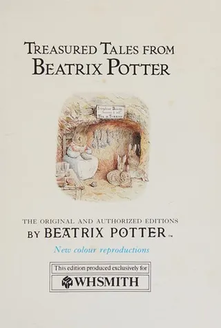 Cover of Treasured tales from Beatrix Potter
