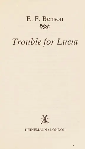 Cover of Trouble for Lucia