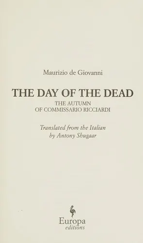 Cover of The Day of the Dead: The Autumn of Commissario Ricciardi