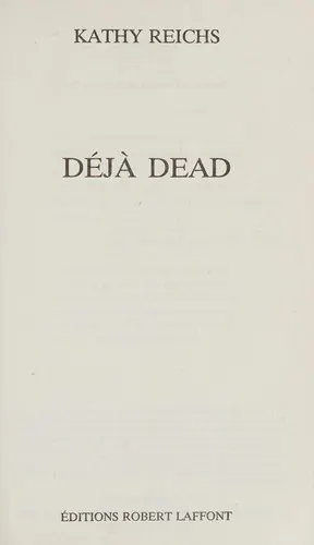 Cover of Déjà Dead