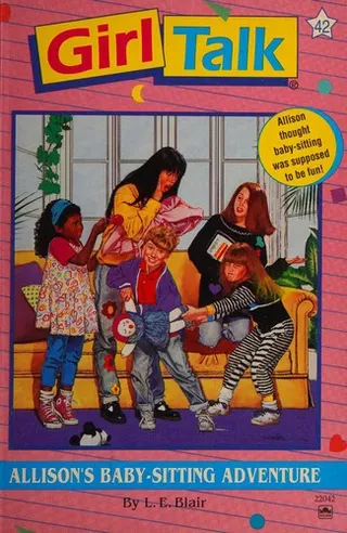 Cover of Allison's baby-sitting adventure