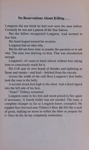 Cover of Longarm and the Dime Novelist