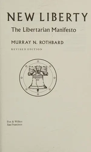 Cover of For a new liberty