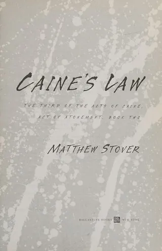 Cover of Caine's Law
