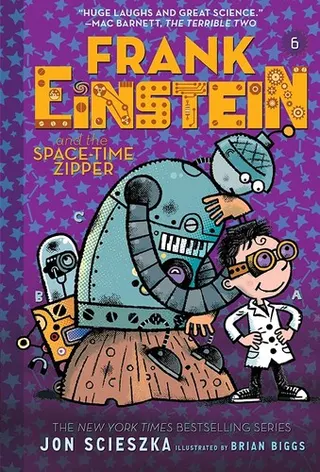 Cover of Frank Einstein and the Space-Time Zipper