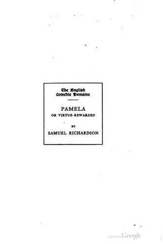 Cover of Pamela