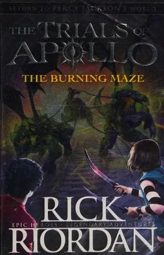 Cover of The Burning Maze