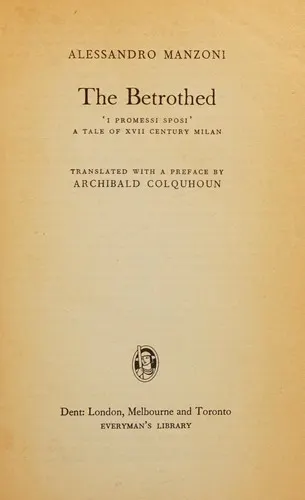 Cover of I promessi sposi