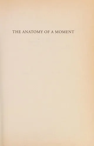 Cover of Anatomía de un instante