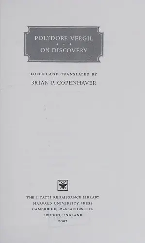 Cover of On discovery