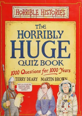 Cover of Horribly huge quiz book