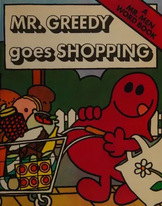 Cover of Mr. Greedy goes shopping