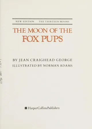 Cover of The moon of the fox pups