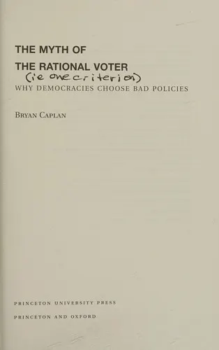 Cover of The myth of the rational voter