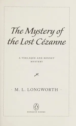 Cover of The Mystery of the Lost Cézanne
