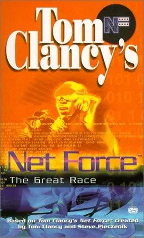 Cover of The Great Race (Tom Clancy's Net Force; Young Adults, No. 5)