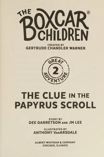 Cover of The Clue in the Papyrus Scroll