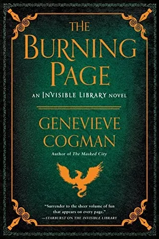 Cover of The Burning Page
