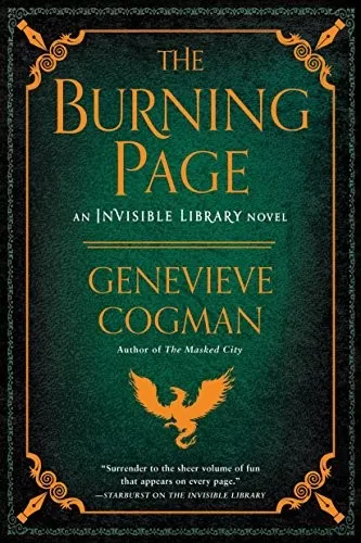 Cover of The Burning Page