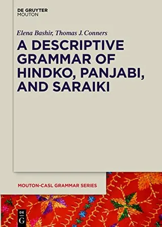 Cover of Descriptive Grammar of Hindko, Panjabi, and Saraiki