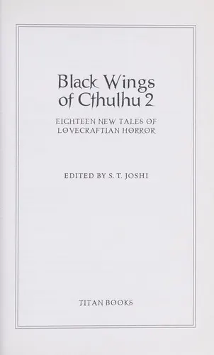 Cover of Black Wings of Cthulhu (Volume Two)