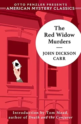 Cover of The red widow murders