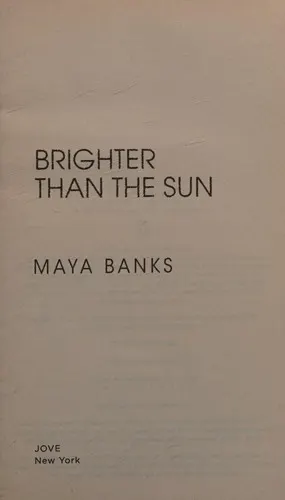 Cover of Brighter Than the Sun