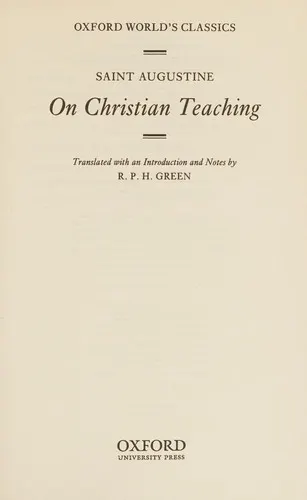 Cover of De doctrina Christiana