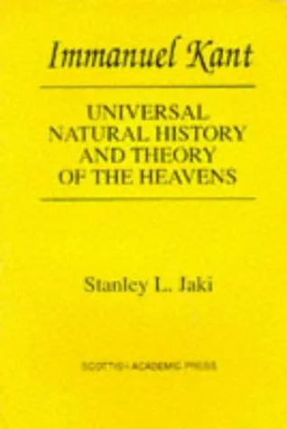 Cover of Universal Natural History and Theory of the Heavens