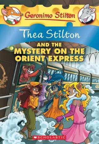 Cover of Thea Stilton and the Mystery on the Orient Express