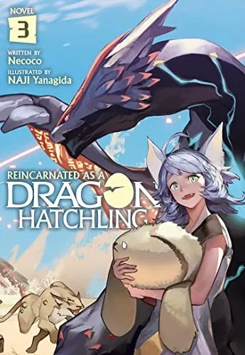Cover of Reincarnated as a Dragon Hatchling (Light Novel) Vol. 3