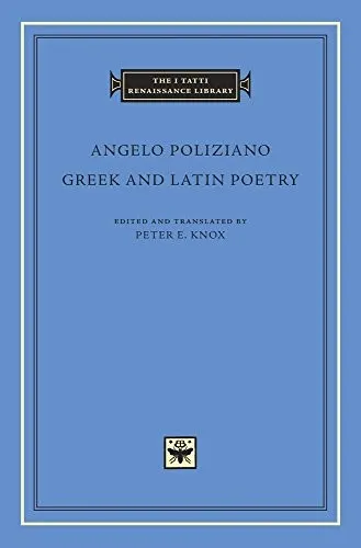 Cover of Greek and Latin Poetry