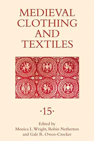 Cover of Medieval Clothing and Textiles 15