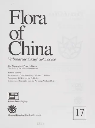 Cover of Flora of China