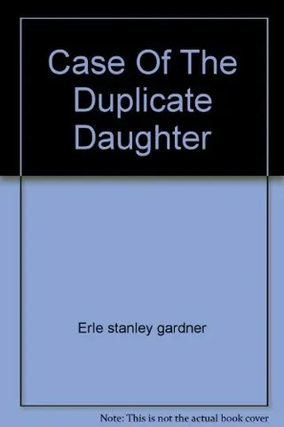 Cover of The case of the duplicate daughter
