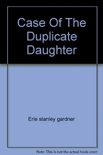 Cover of The case of the duplicate daughter