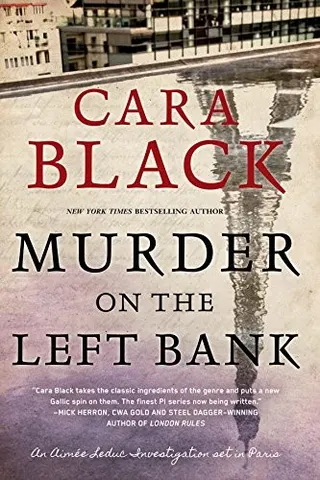 Cover of Murder on the Left Bank