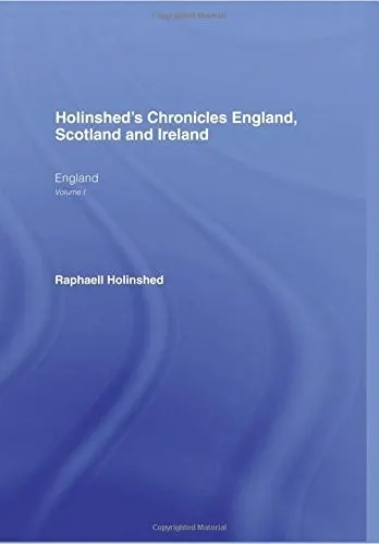 Cover of Holinshed's Chronicles