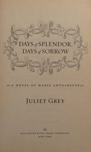 Cover of Days of Splendor, Days of Sorrow