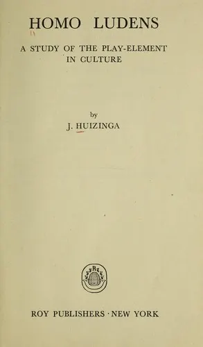Cover of Homo ludens